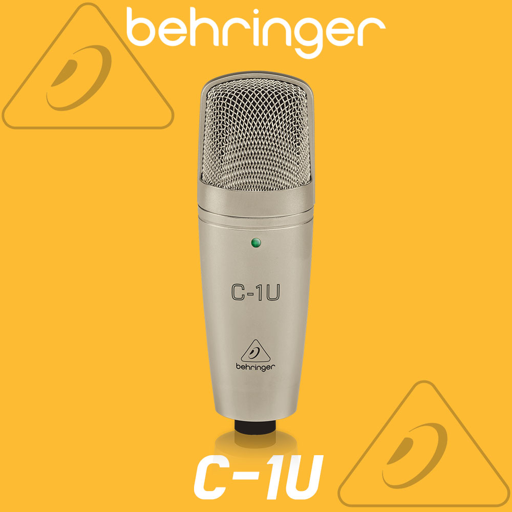 [정품] 베링거 콘덴서 마이크 C-1U 홈 레코딩 스튜디오 녹음용 USB 마이크 87,900원