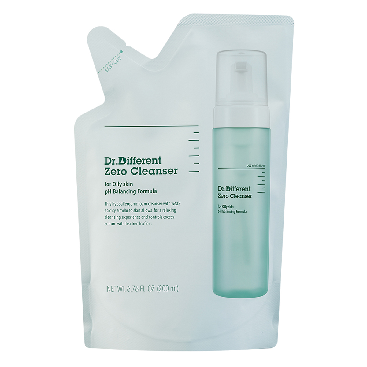 닥터디퍼런트 제로클렌저 리필 지성 16,600원