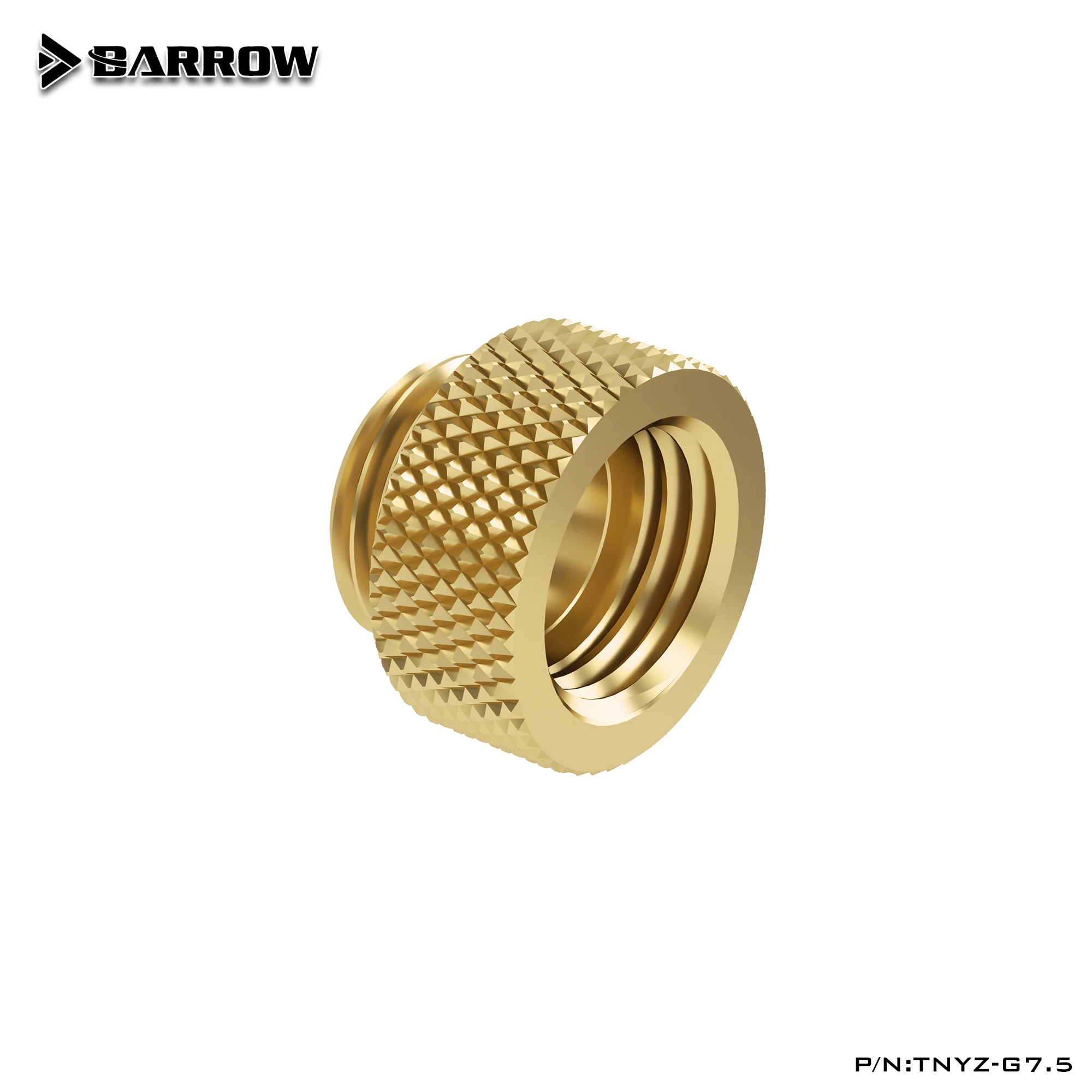 BARROW G1/4 인치7.5MM 커넥터 남성-여성 피팅 DIY 유체 루프 블랙/실버/화이트/골드 TNYZ-G7.5 12,300원