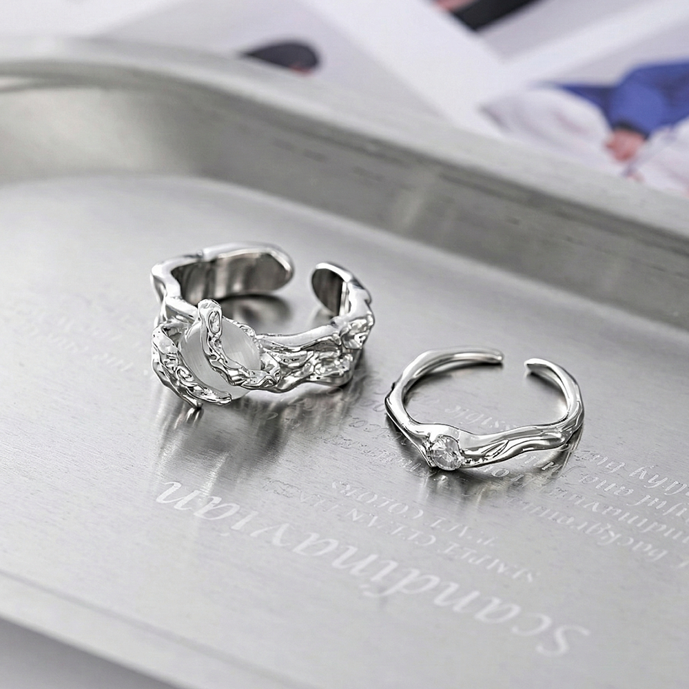 남녀공용 써지컬 오픈링 반지 2종세트 9,900원