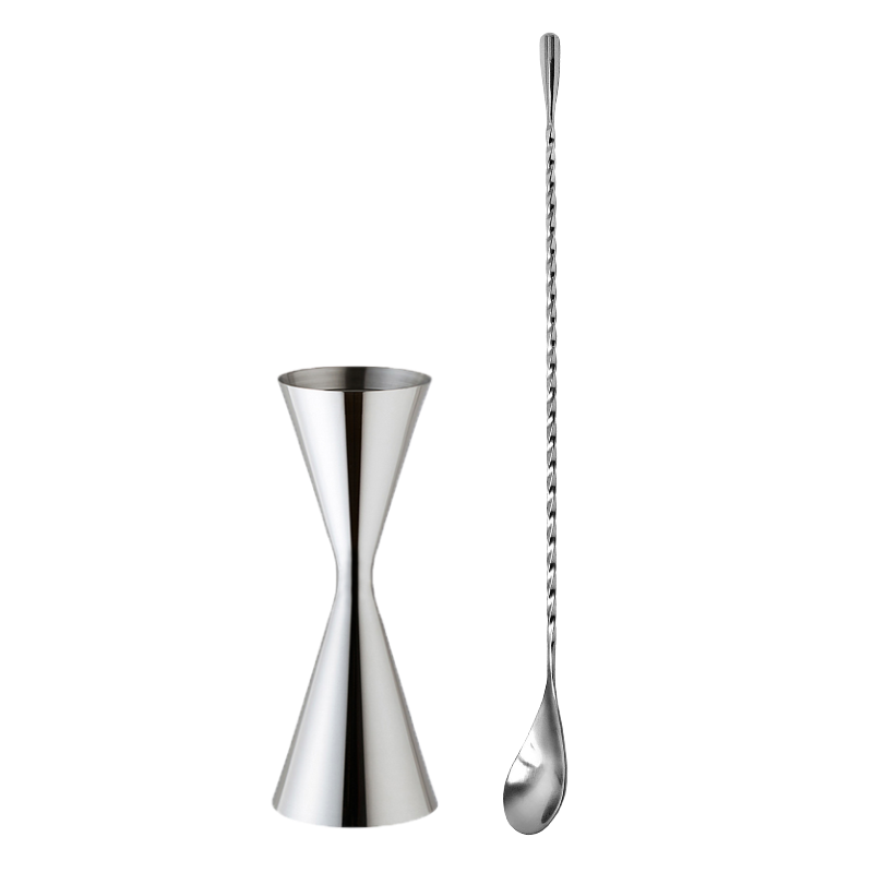 착한살림 칵테일 슬림 지거 계량컵 30ml 45ml + 바스푼 30cm 세트 13,400원