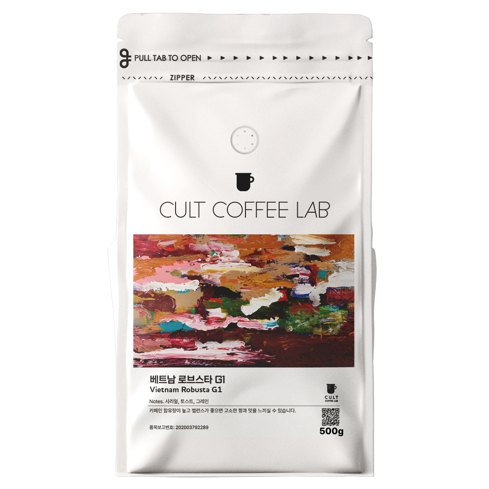 컬트커피랩 고소하고 진한 바디 다크 로부스타 G1 싱글오리진 커피원두 10,990원