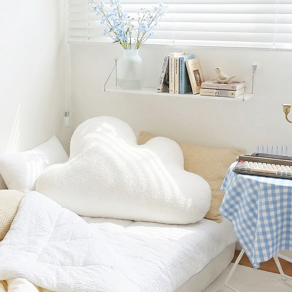 소하임 밀크몽 구름 대형 등쿠션, 크림밀크 33,500원