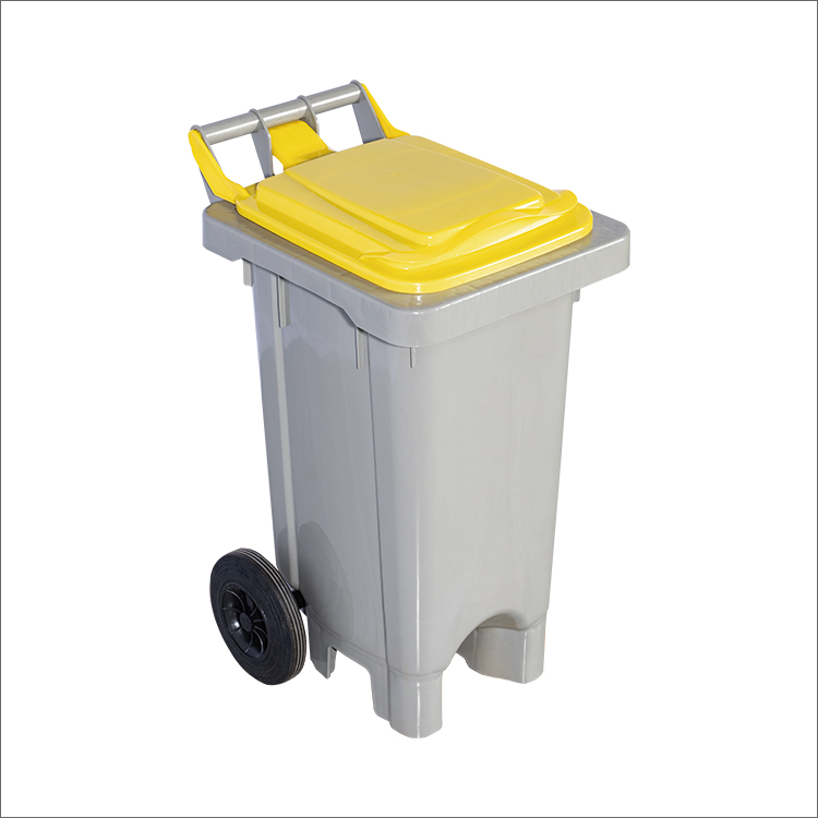 대호통상 국산 60리터 음식물쓰레기통 60w (일반형/페달없음) 아파트 음식물수거통, 1개, 연회색(몸통)+주황(뚜껑) 79,000원