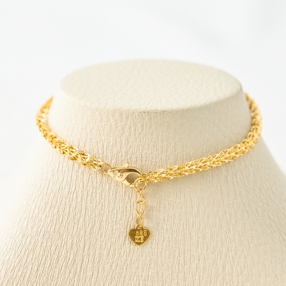 펠리체골드 24K 순금 그레이스 팔찌 1.875g (+선물포장) 데일리 볼드 유니크 고급 모던 여성 레이어드 기념일 선물 우정팔찌 879,000원