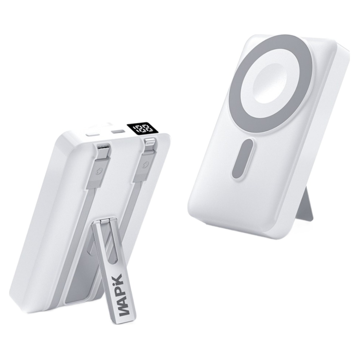 고속 무선충전 맥세이프 보조배터리 M6 10000mAh PD22.5W QC3.0 기내용, 화이트, M6 64,900원