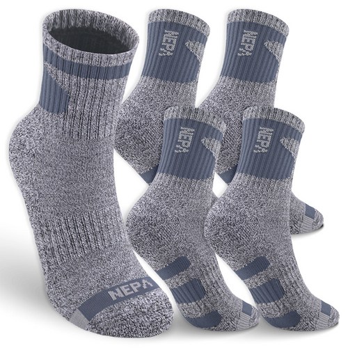 네파 남성용 쿠션 중목 양말 A타입 5족 세트 75,600원