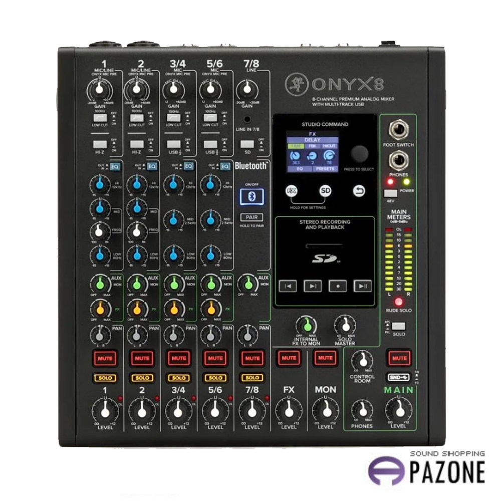 맥키 ONYX8 MACKIE 오디오 믹서 1,090,000원