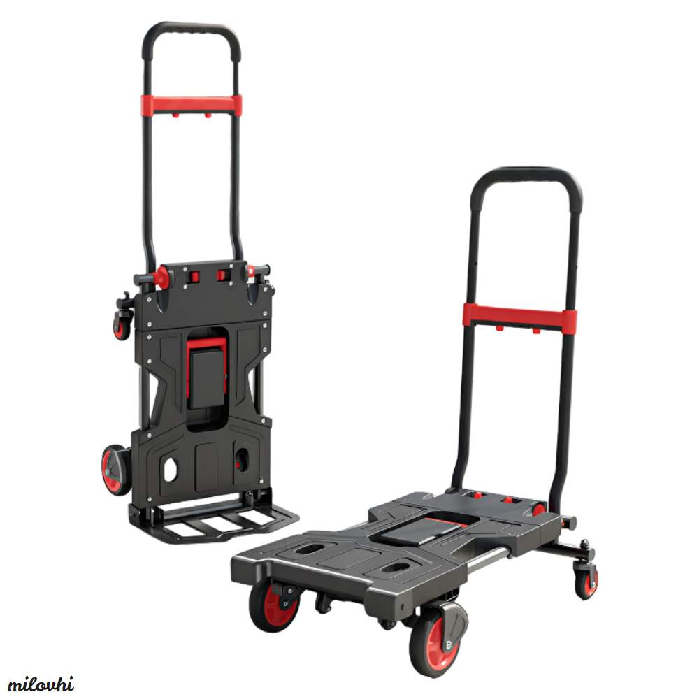 고중량 3단 접이식 핸드 카트 택배 운반 구르마 손수레 창고 구루마 확장형 카트 97,200원
