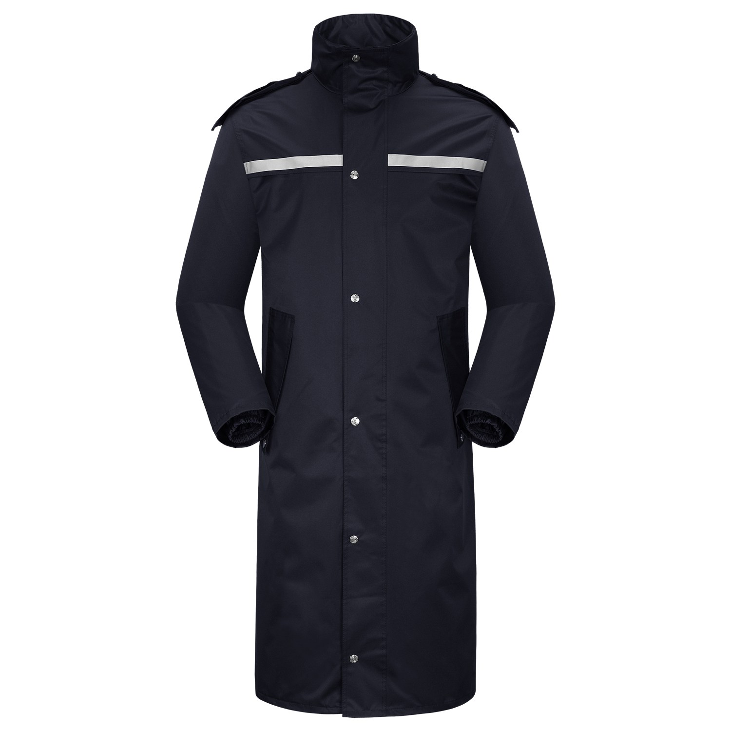 우비 비옷 판초우의 롱코트 배달 방풍 방수 남여공용, 네이비, 1개 41,140원