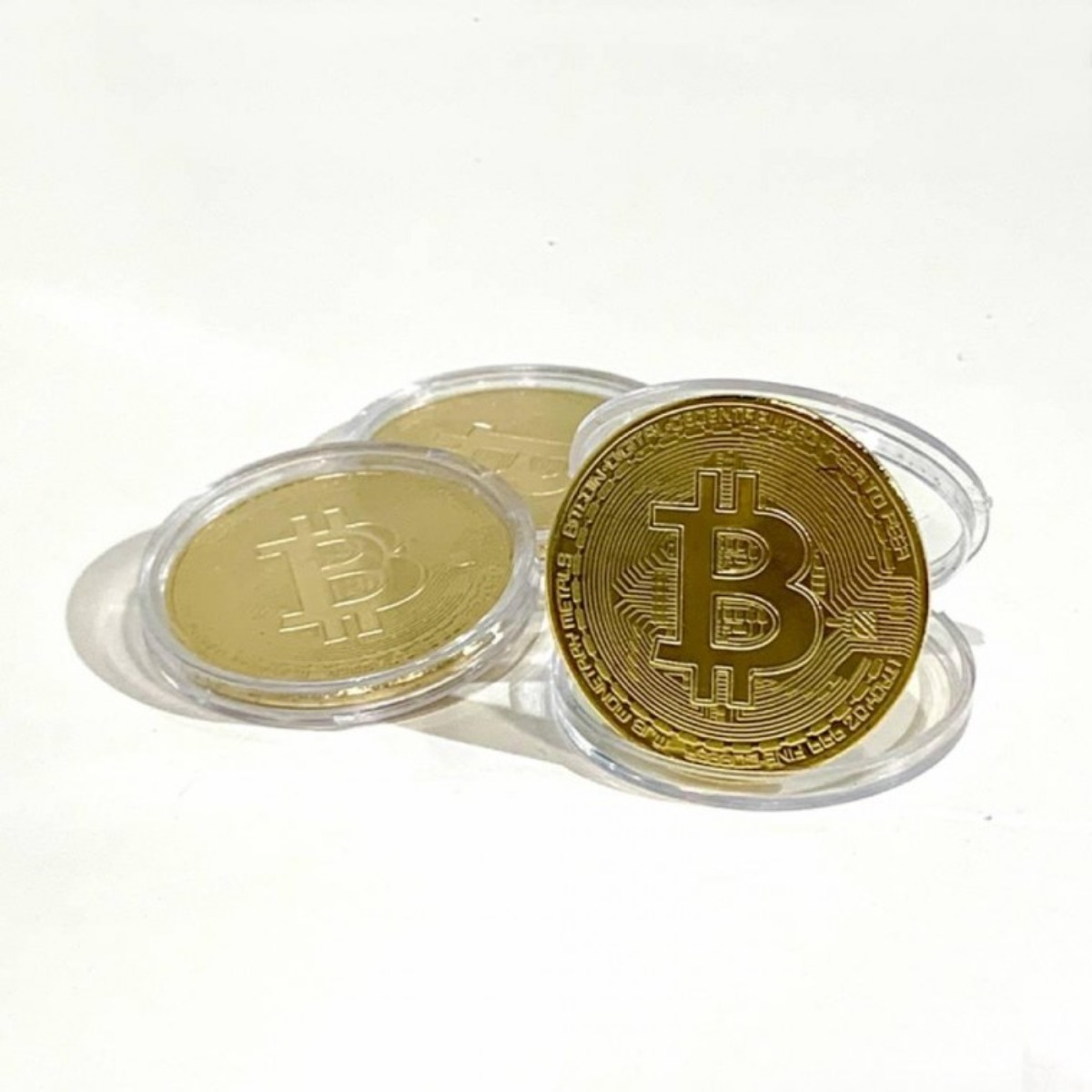 유니샵 비트코인 기념 주화 장식품 케이스포함, 10개 11,840원