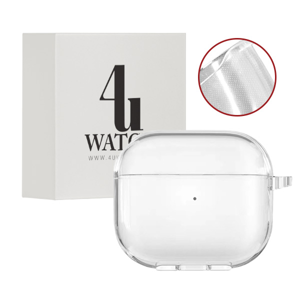 포유 에어팟프로2 변색없는 일체형 투명 하드 케이스 2,900원