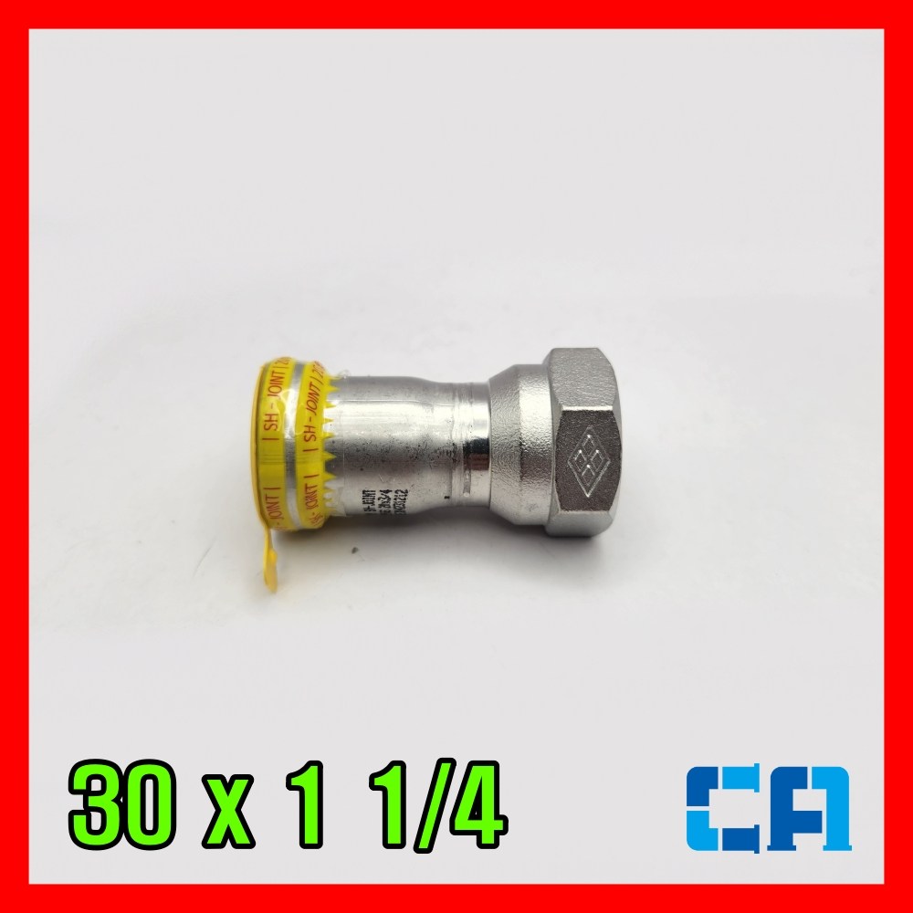 SR부속 암아답타 CF 30 x 1 1/4 압착 몰코연결부속 SU파이프 6,300원