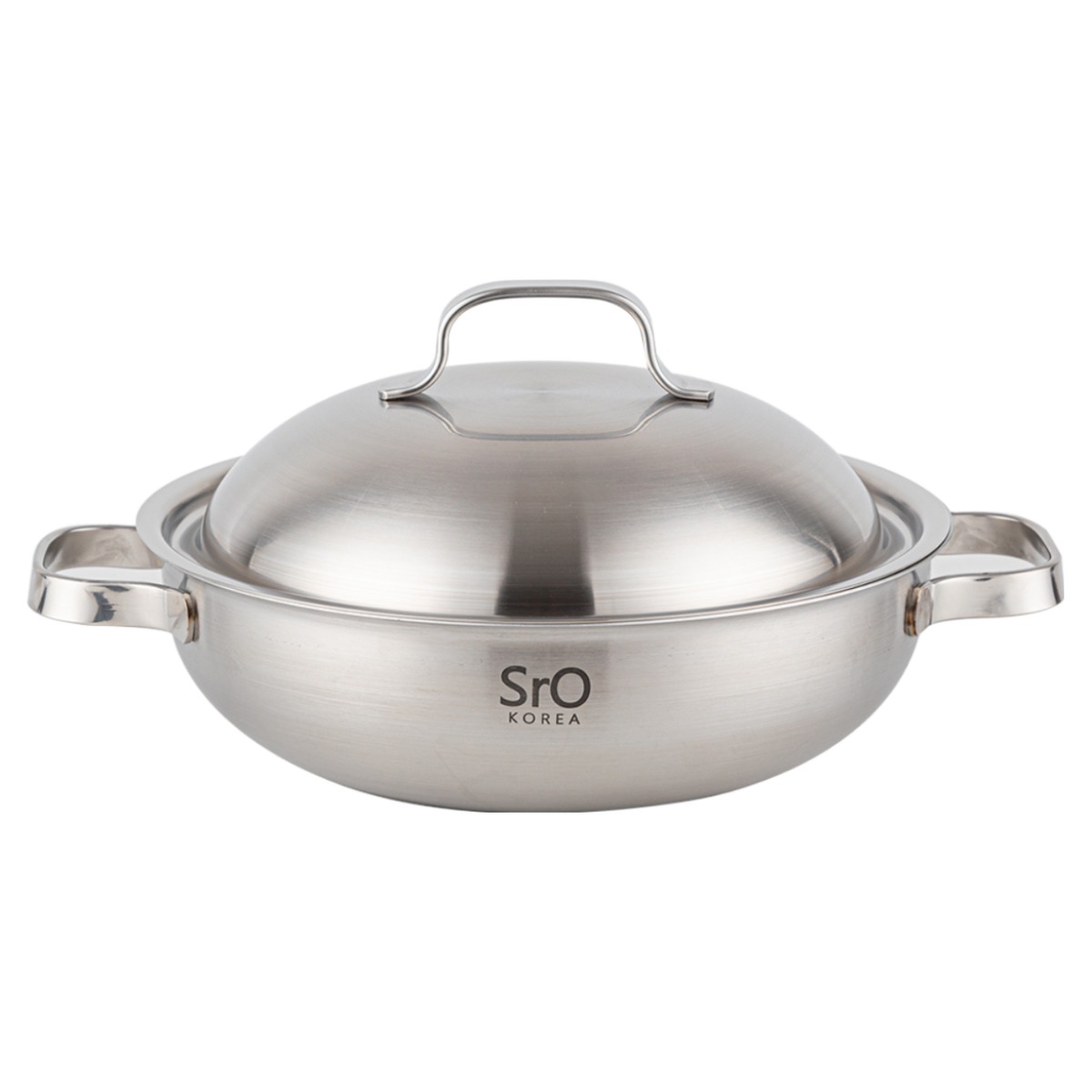 국산 SrO 통삼중 스텐 냄비 인덕션 겸용 편수 양수 전골 IH 통3중, 통3중, 28궁중 파티웍, 1개, 현재가 53,000원