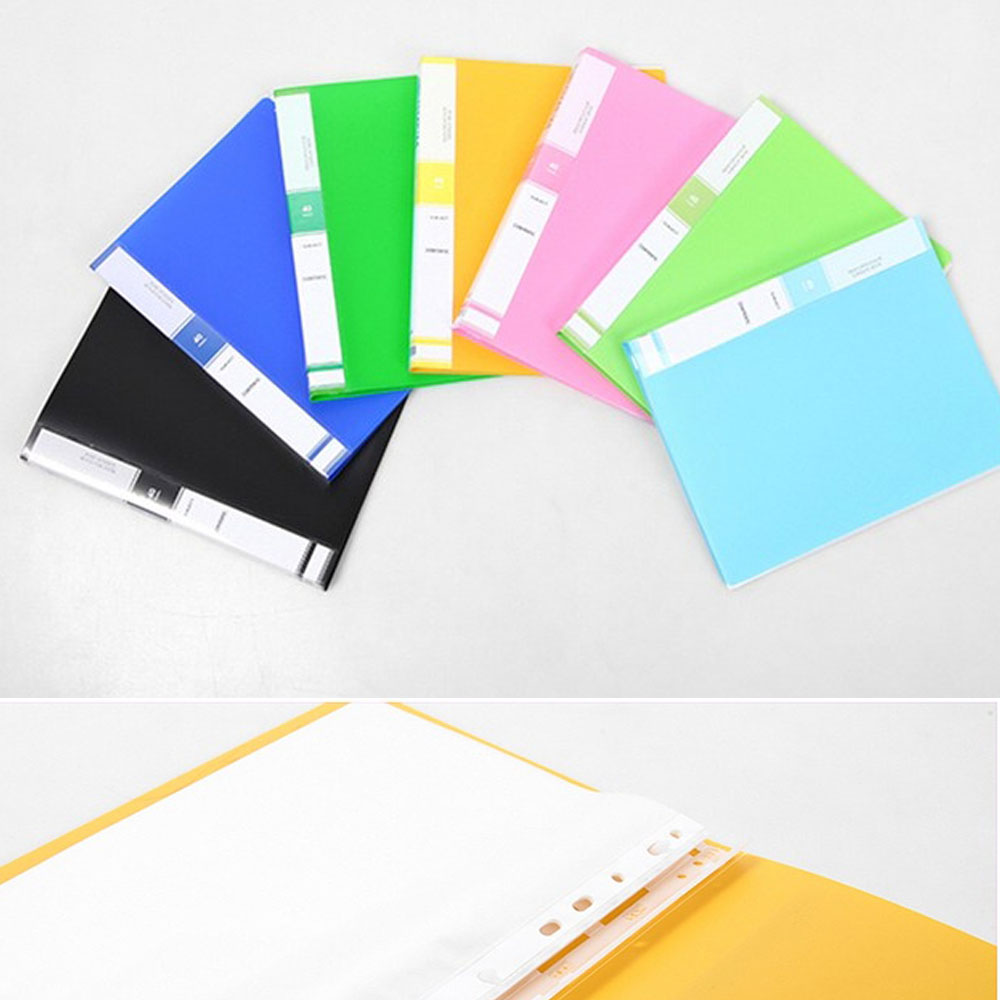 PP 인덱스 20매 클리어화일 A4 (리필 20장 포함) 60권 1박스 71,500원