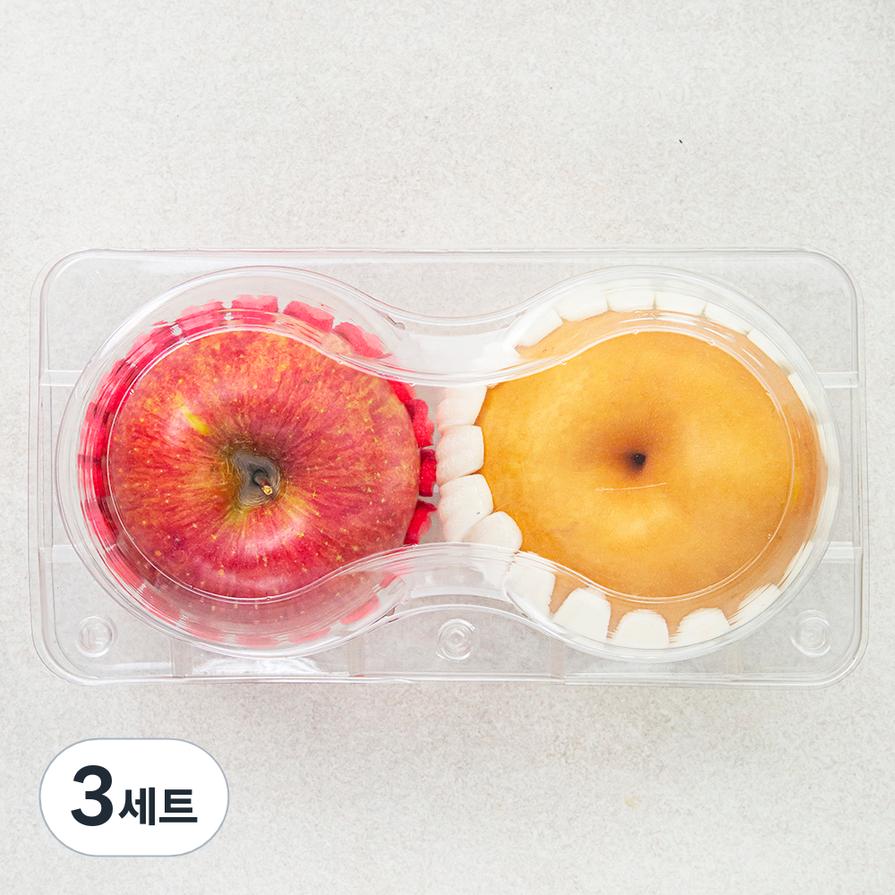곰곰 당도선별 사과와 배 세트 1kg 29,400원