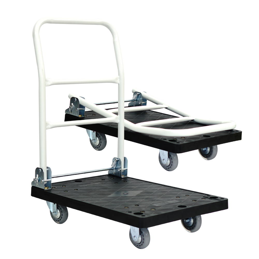 접이식 카드 달리 구르마 구루마 우레탄 무소음 대차 핸드카 가정용 운반용 사각 짐수레 이동식 미니 대형 대차, 1개 54,000원