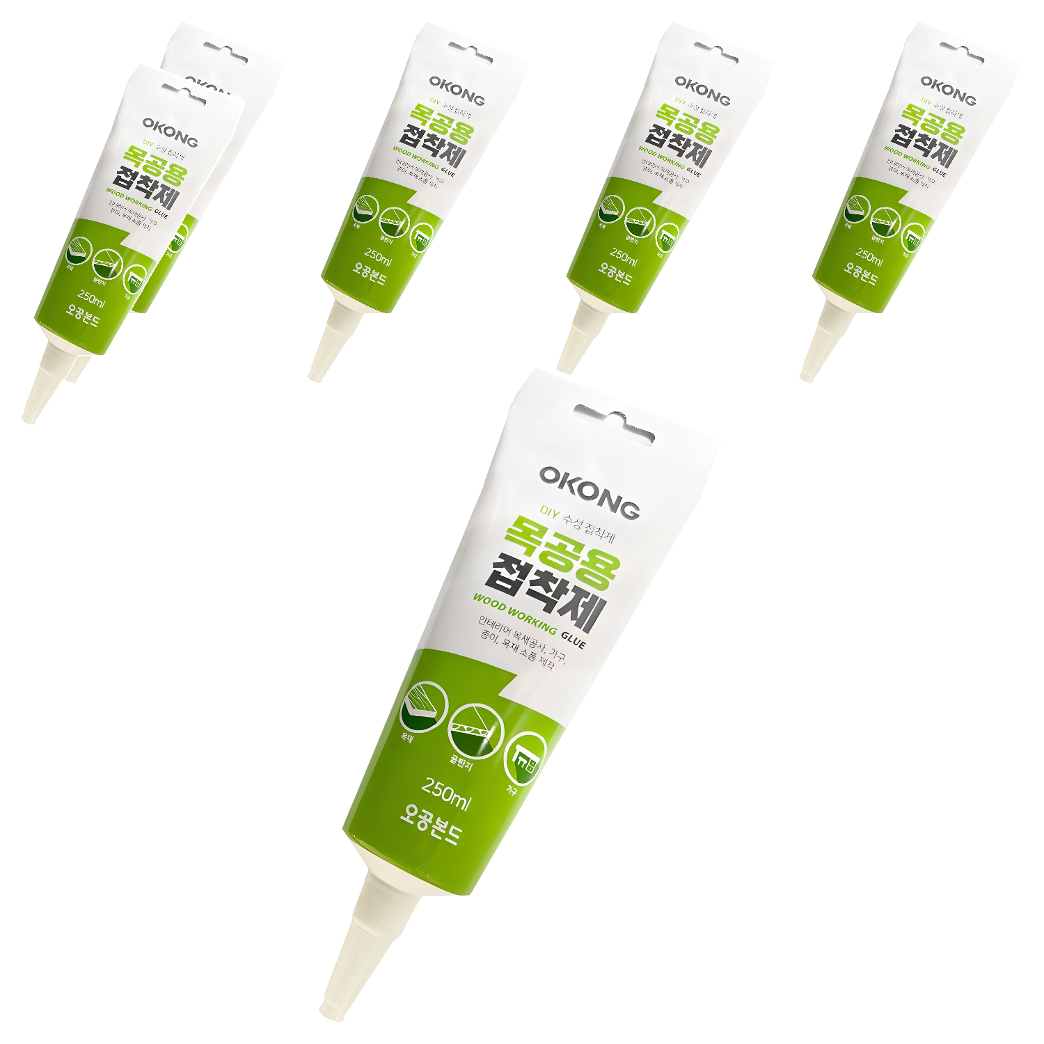 오공 목공용 접착제, 6개 13,950원