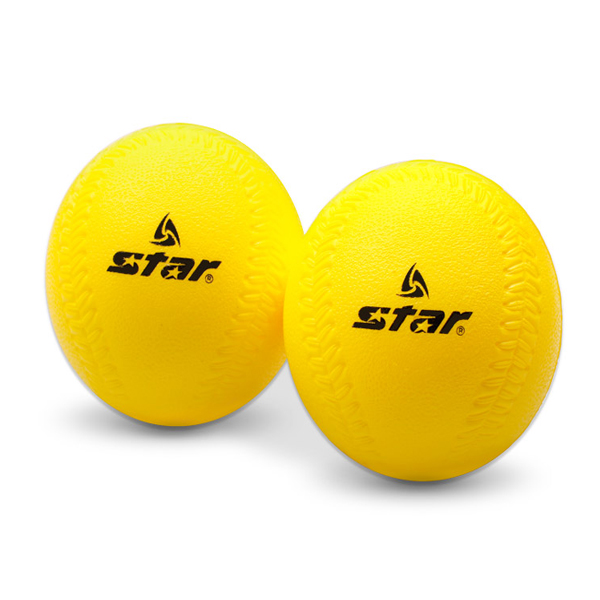 스타 유소년용 뉴 티볼공 2개입, 노랑 6,400원
