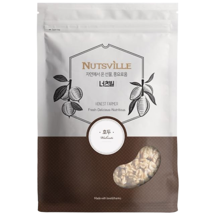 25년 햇 너츠빌 현지농장과 직접 계약한 호두 반태 800g, 1개 23,900원