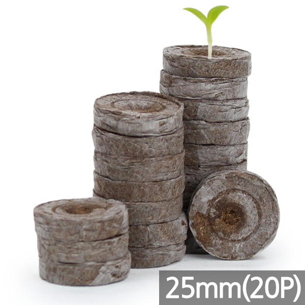세인화분 지피 펠렛 20P - 압축 상토 배양토 피트모스 삽목 jiffy 화분 씨앗 발아 모종 키우기 원예 식물 새싹 재배 6,450원
