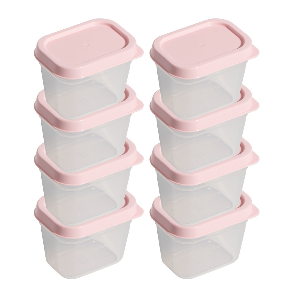비트리 휘어지는 냉동실 정리용기 시즌2 핑크 미니 소스 이유식 큐브용기 100ml 12,200원