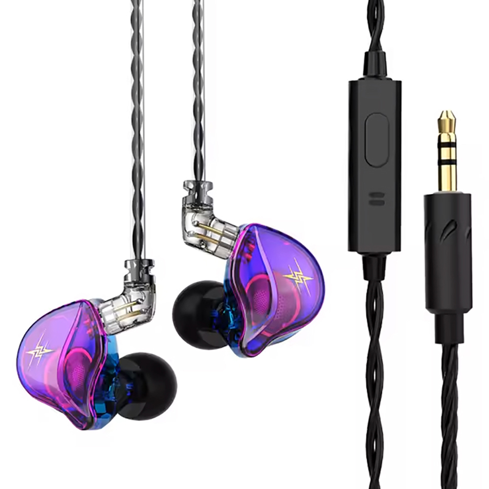 큐케이제트 다이내믹 드라이버 하이파이 분리형 이어폰, QKZ-ZXT, 컬러플 17,900원