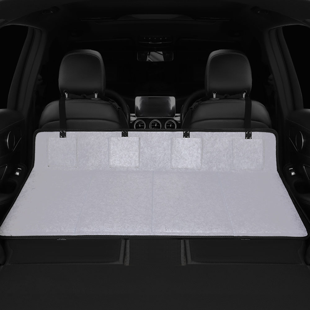 크로니클 차량용 뒷좌석 평탄화 캠핑 접이식 수납 매트 4포인트 L, 그레이, 컨텐츠 참조 38,000원