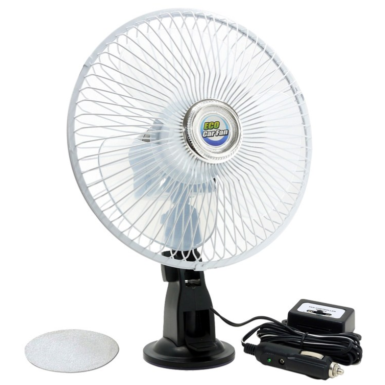 INR 에코카팬(12V 24V) 흡착식 차량용 선풍기, 8인치 24V(2.5톤이상 화물/버스/중장비) 29,440원