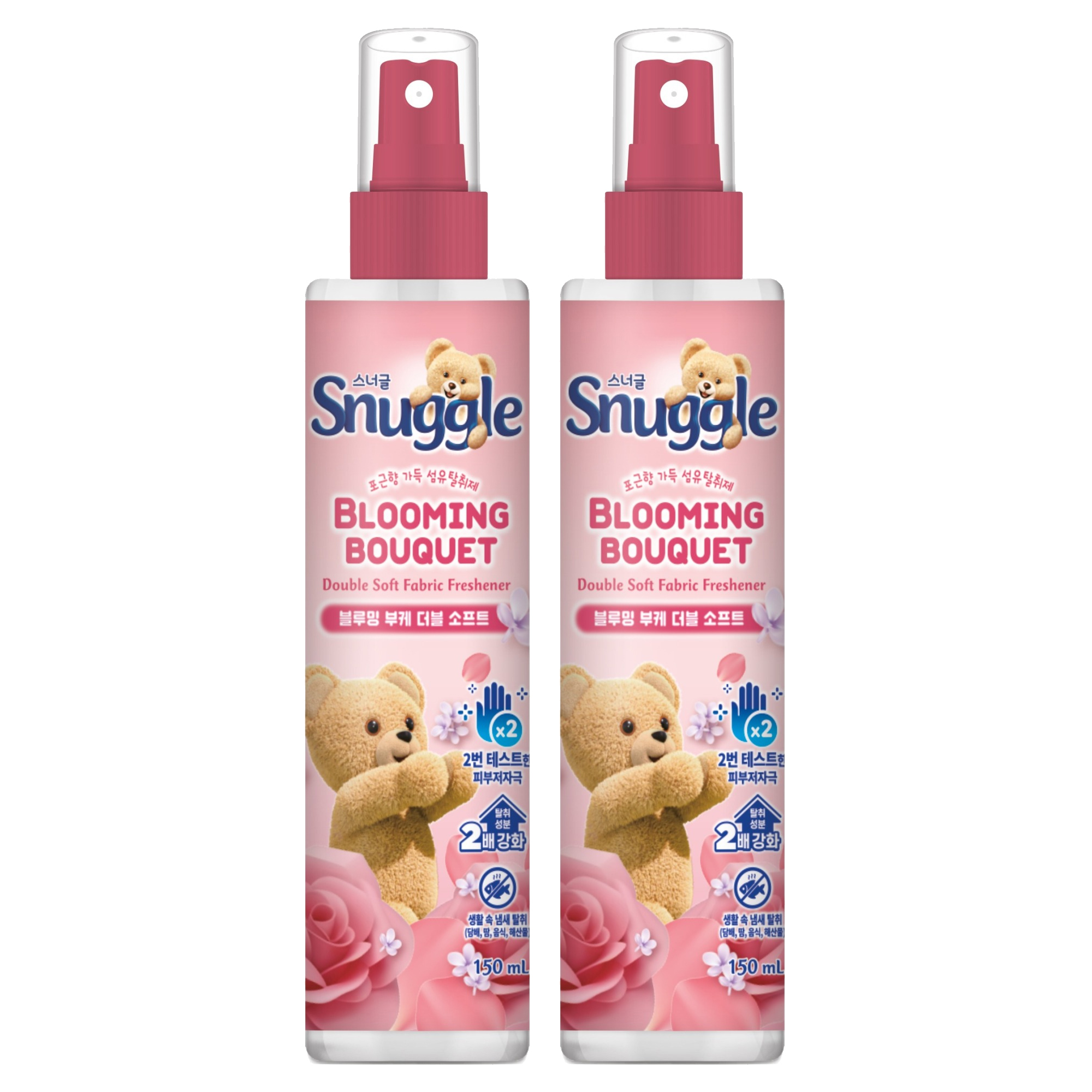 스너글 블루밍 부케 더블 소프트 섬유탈취제 본품, 150ml, 2개 8,900원