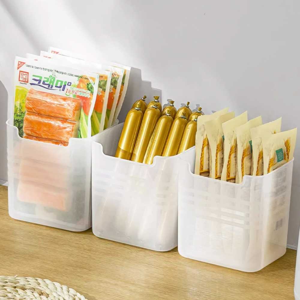 어썸굿즈 다용도 냉장고 수납 정리함, 반투명, 10개 6,900원