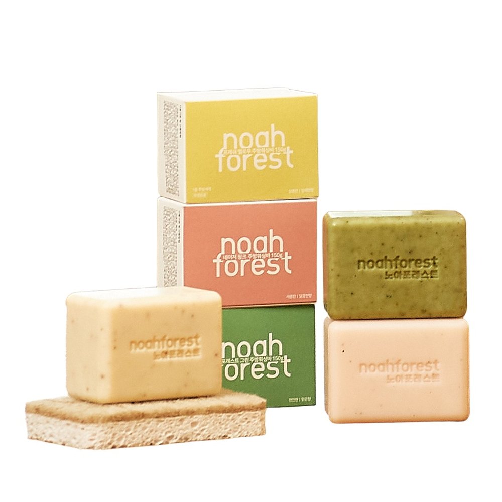 노아포레스트 친환경 천연 주방워싱바 1종세제 2세대 설거지비누 150g 17,950원