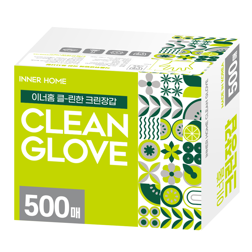 이너홈 클린한 엠보싱 위생장갑 7,350원