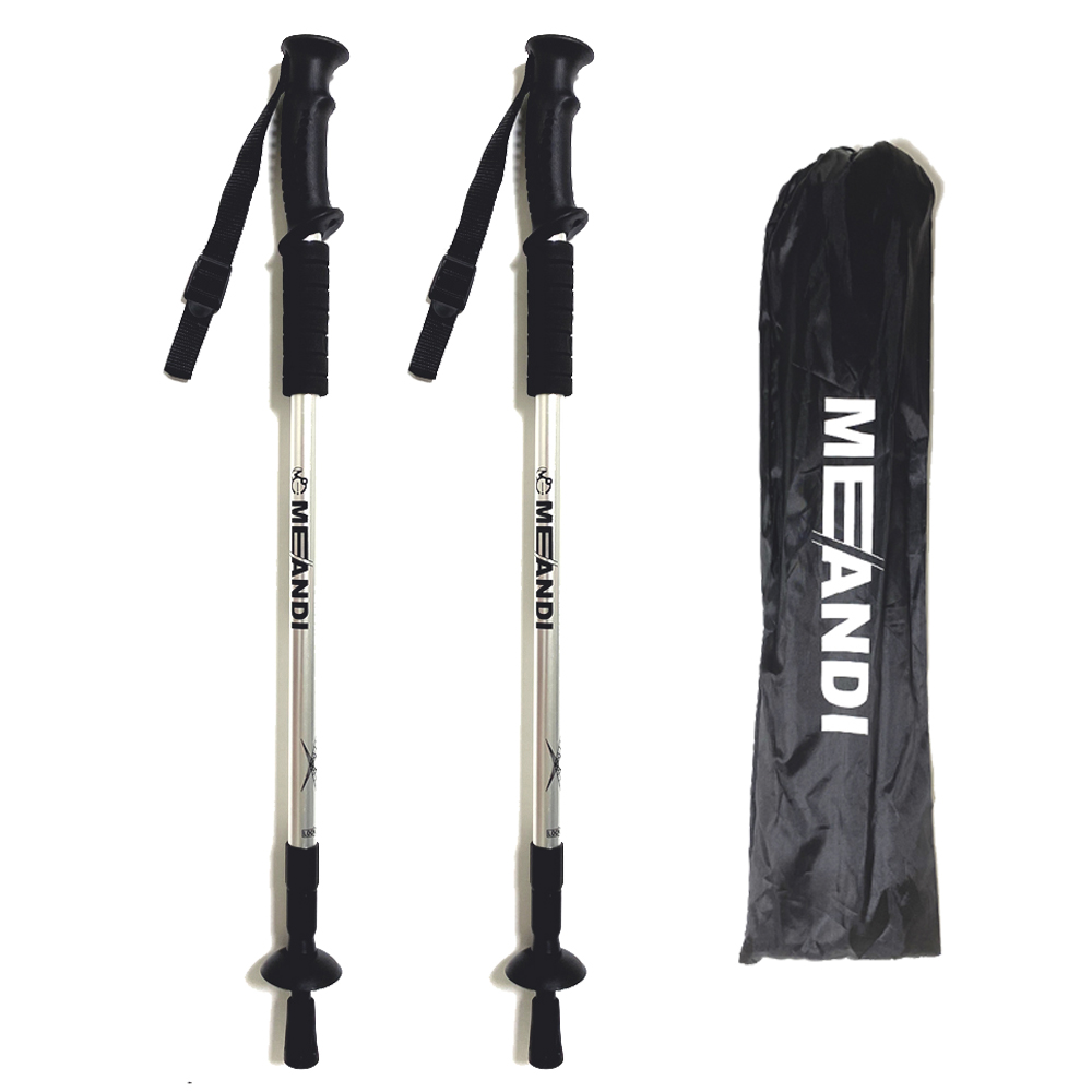 미앤아이 두랄루민 경량 3단 등산스틱 2P 세트, 실버(Silver), 2개 16,900원
