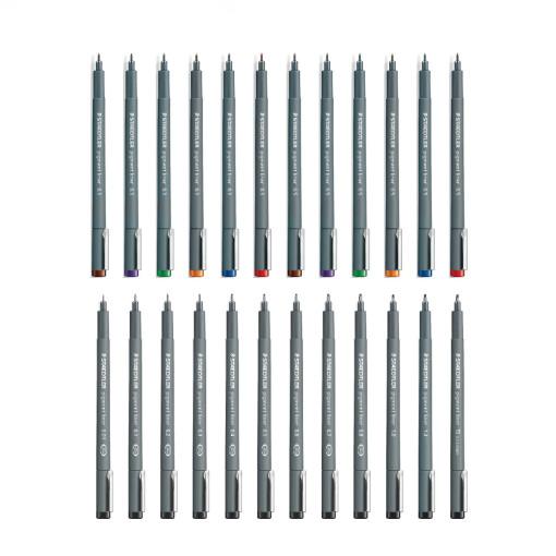 스테들러 피그먼트 라이너펜 낱자루 2,390원