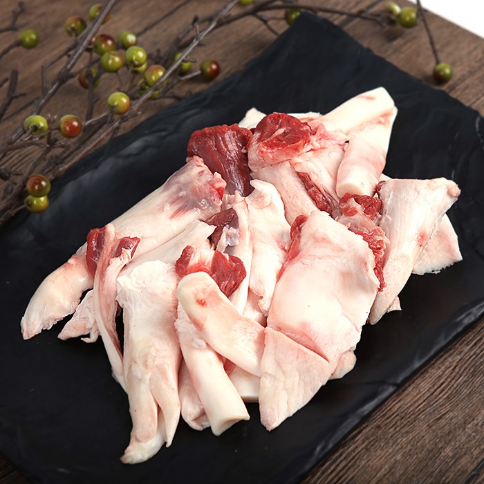 한우힘줄 최고의 안주 특수부위 알스지 도가니탕 1kg 34,940원