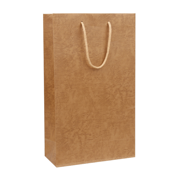 [친환경쇼핑백] 종이끈 2본입 레자크 브라운 50ea 와인쇼핑백 고급종이가방 50,000원