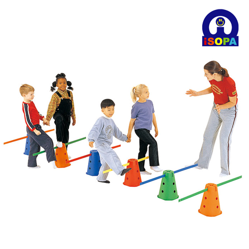 아이소파 아이짐 건너기활동세트 IGM-91 어린이집 유아 밸런스 체육 대회 용품 교구, 1개 148,500원
