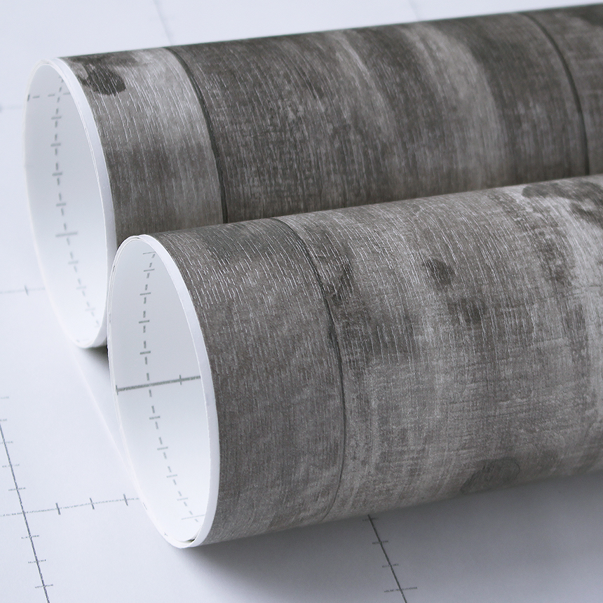 시트몰이 무늬목 인테리어필름 SWP512, 빈티지 우드 다크 그레이 28,500원