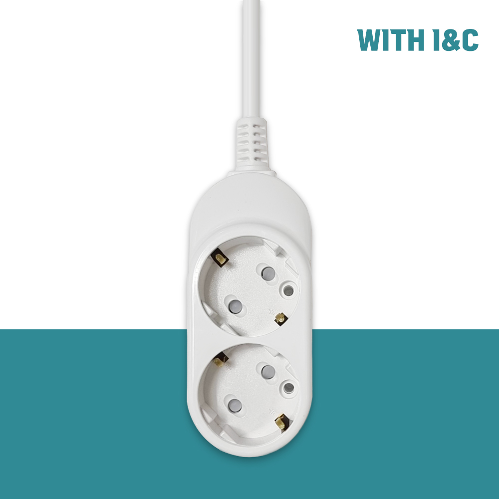 위드아이엔씨 국산 접지 멀티탭 2구 WI-MC1021 13,800원