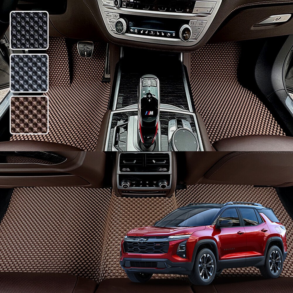 이쿼녹스 (2018년이후) 전용 3D 엠보싱 차세대 고무매트 1열2열 세트, 블랙, 282 이쿼녹스 59,000원