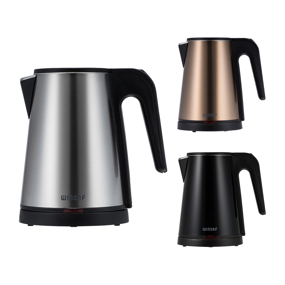 윈세프 커피포트 WTK-1008 0.8L 전기포트 커피포트 윈텍 신혼가전, WTK-1008S 실버, 0.8L 43,900원