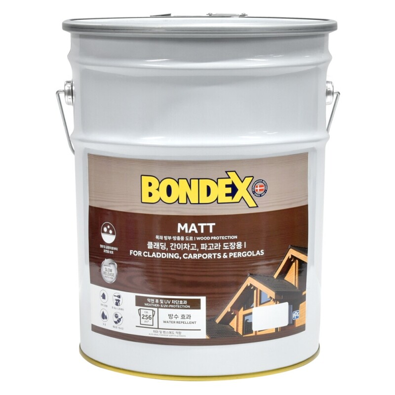 본덱스 오일스테인 MATT 2.5L (방부도료,조색가능,), 1개 367,000원