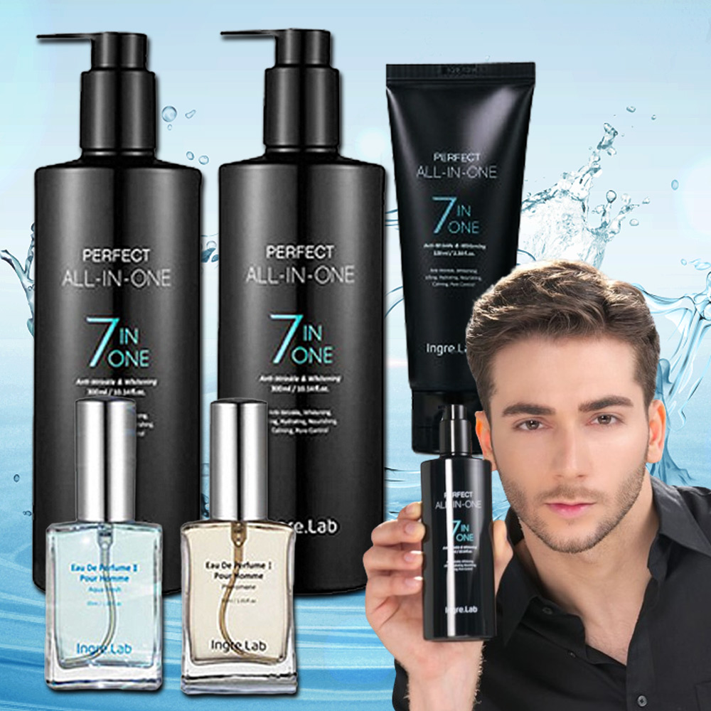 인그리랩 퍼펙트 올인원 + 남자 향수 4종 남성 화장품 스킨 로션, 1개, 730ml 29,800원