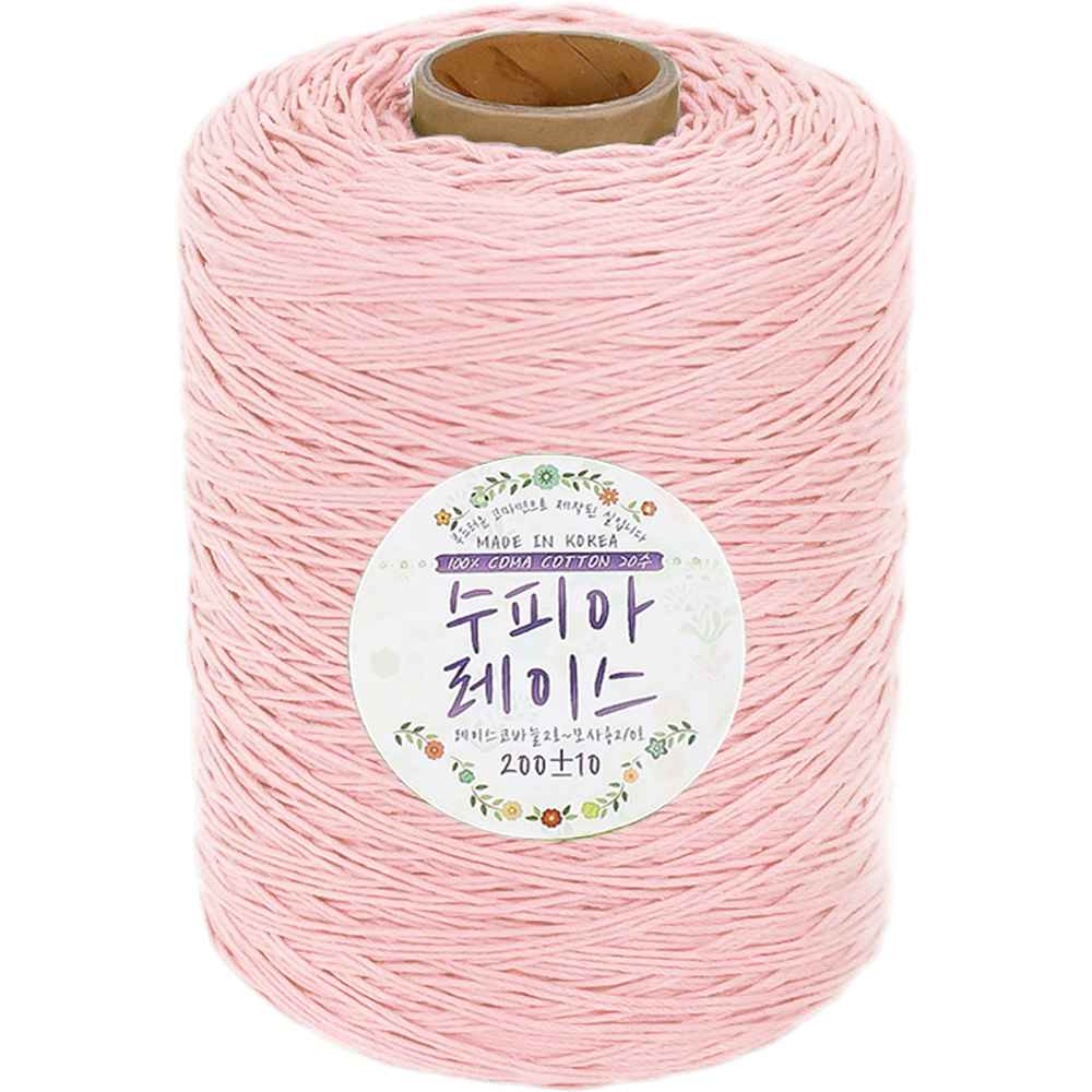털실나라 수피아 레이스 미니콘 대용량 코튼 코마면사 뜨개실 200g 19,900원