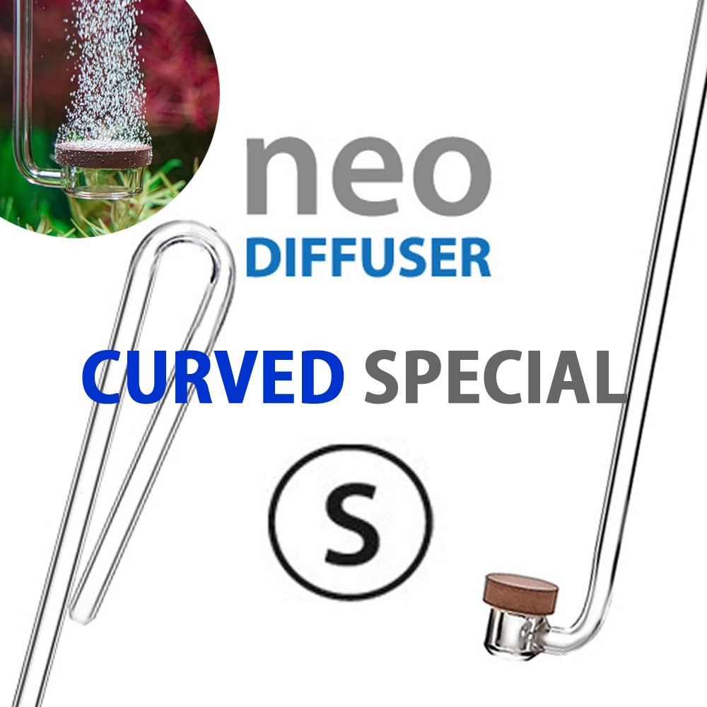 네오 CO2 디퓨저 커브드 스페셜 SML /자작 저압 고압 이산화탄소 미세 이탄 확산기 수초 수족관 어항 수조 9,210원