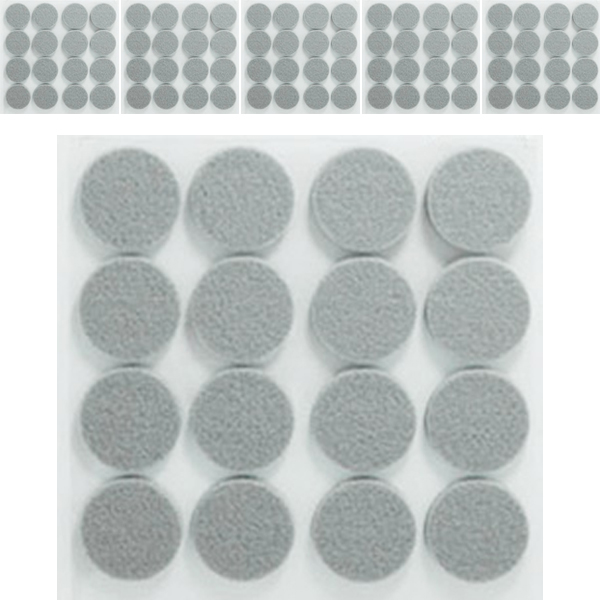 올데이랩 소음방지 FELT 가드스티커 원형 그레이 8,400원