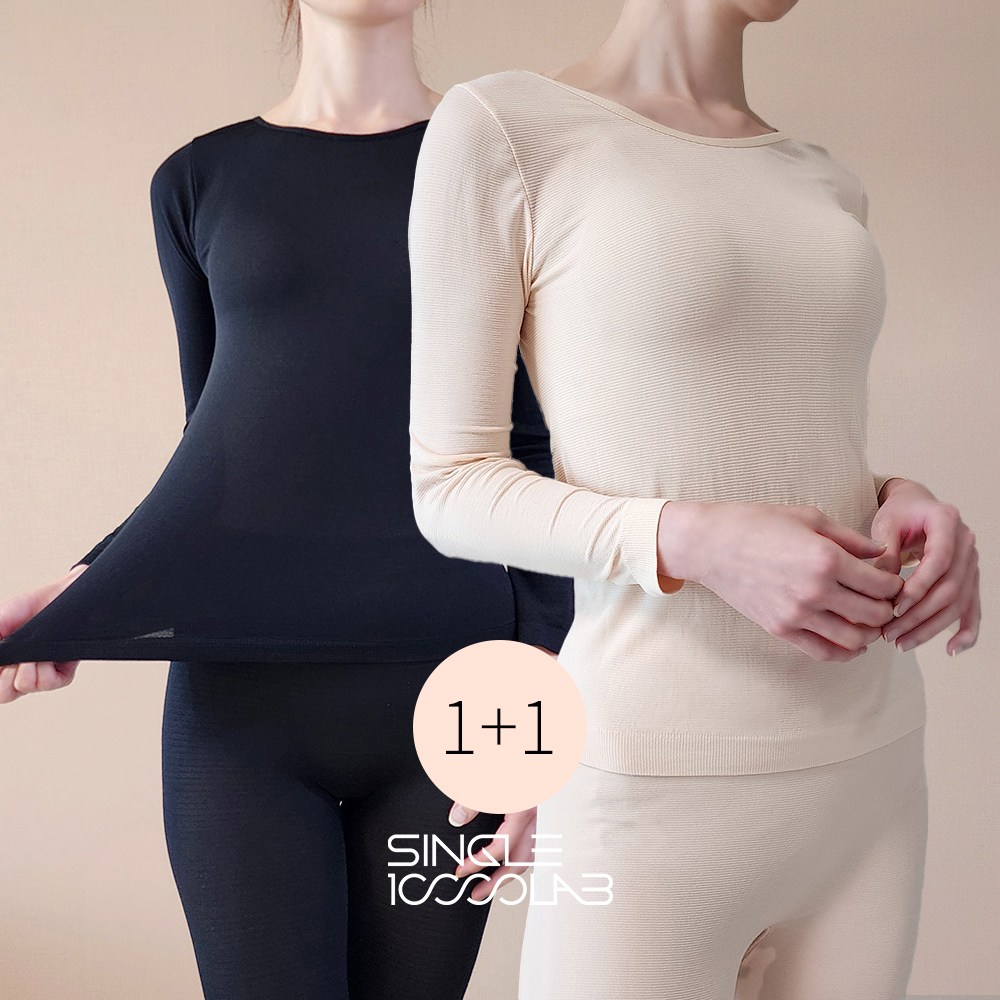 여성 발열내의 이너웨어 상하세트 초경량 고신축성 1+1 15,990원