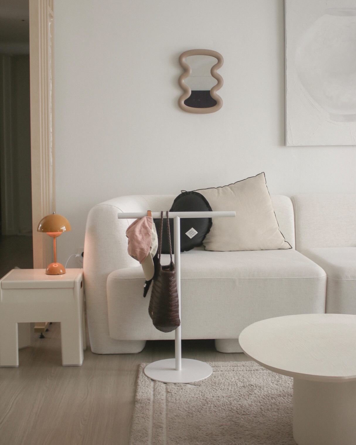 (XL 사이즈 추가)가방걸이 정리 가방 거치대 책가방 행거 다용도 보관 심플 자체제작 국내제작 129,000원