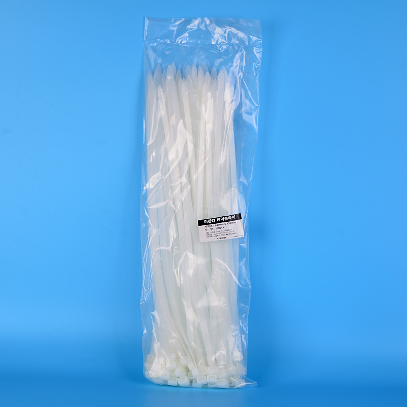 미란다 케이블타이 450mm 백색 100p 9,740원